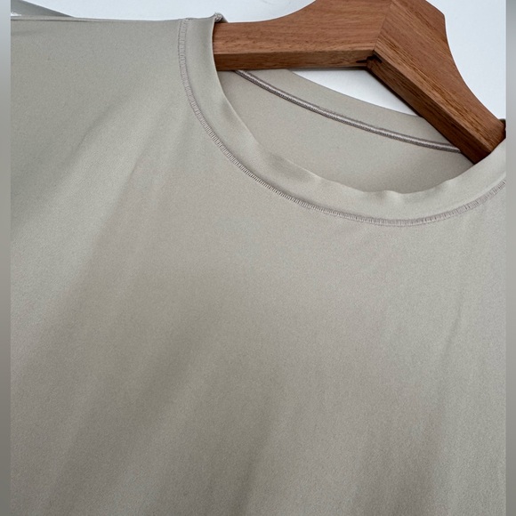 lululemon athletica Long Sleeve Top in Light Tan - Picture 2 of 3